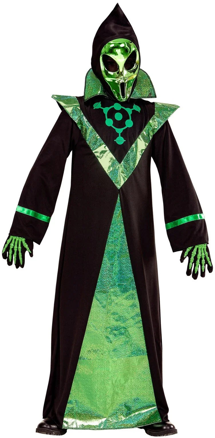 Disfraz de Alien Siniestro para Niño Extraterrestres Widmann